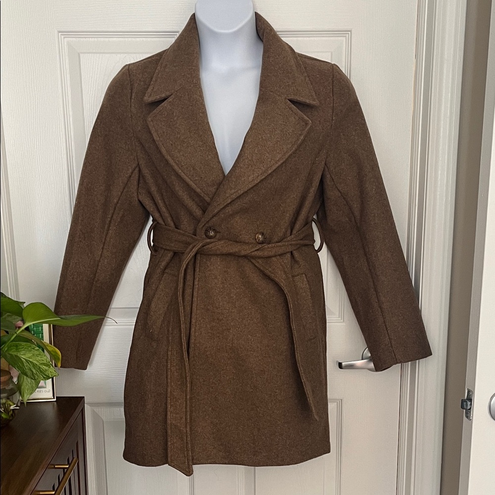 Love Tree Brown Coat Womens Size Large